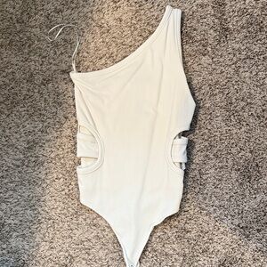 Abercrombie & Fitch Cream Bodysuit